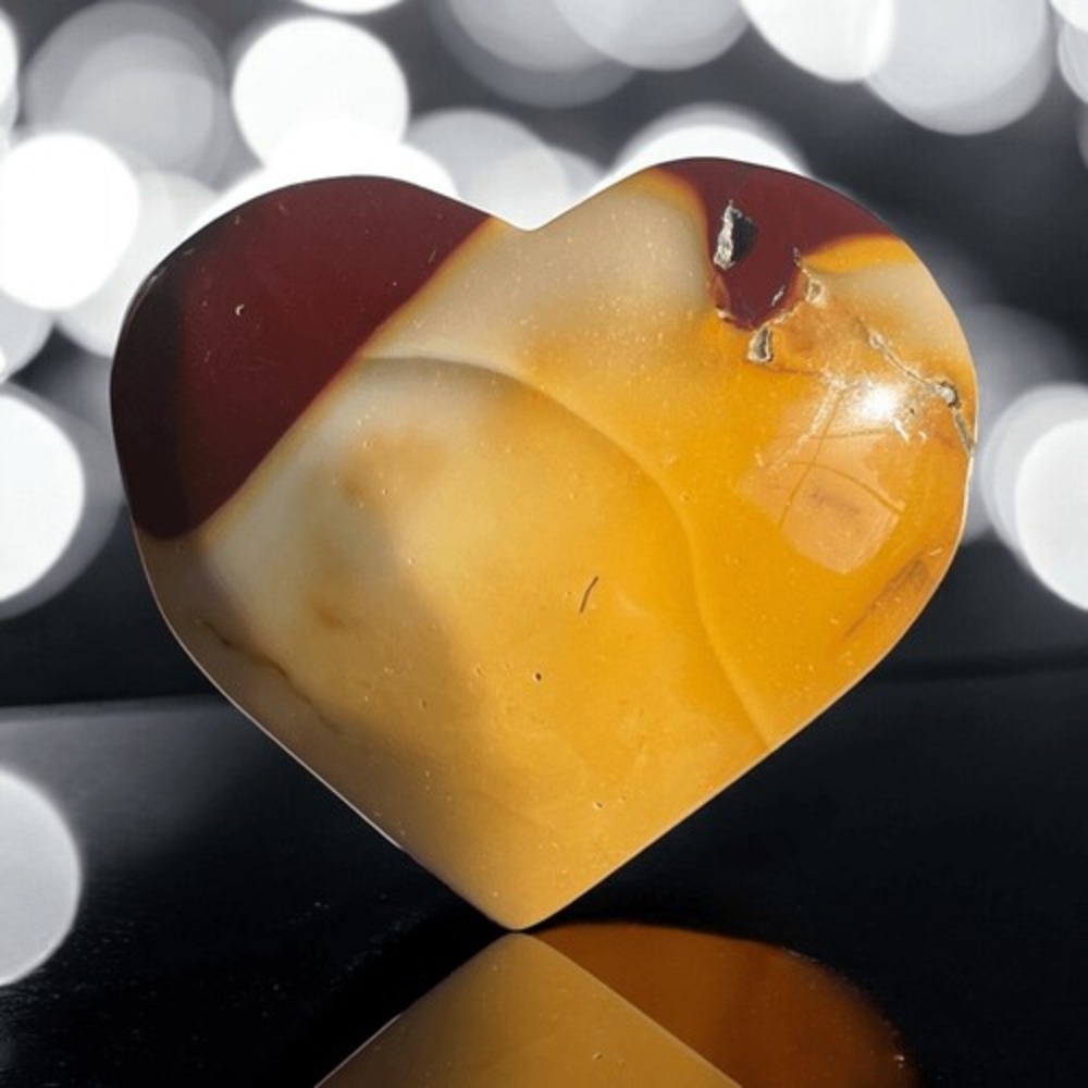 Mookaite Jasper Crystal‎ Heart